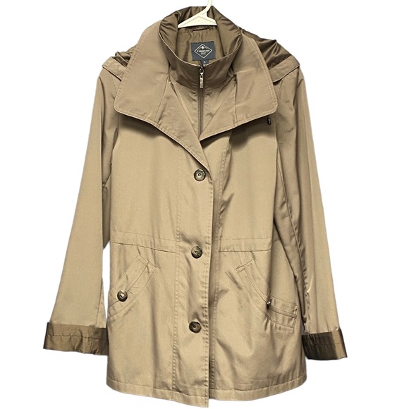 St. John's Bay Jackets & Coats New St Johns Bay Womens Medium Tan